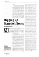 Digging up Maroko's bones