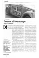 Essence of soundscape