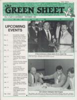 The green sheet. Vol. 5 no. 6 (1989 November/December)