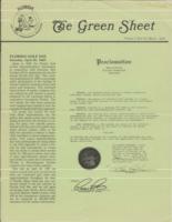 The green sheet. Vol. 1 no. 3 (1985 March/April)