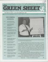 The green sheet. Vol. 9 no. 1 (1993 January/February)