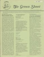 The Green Sheet. Vol. 1 no. 4 (1985 May/June)