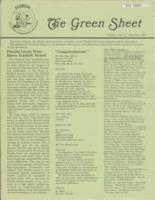 The green sheet. Vol. 1 no. 4 (1985 May/June)