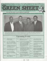 The green sheet. Vol. 19 no. 5 (2003 September/October)