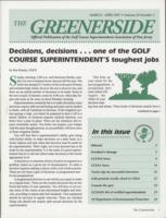 The greenerside. Vol. 20 no. 2 (1997 March/April)