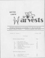 Better lawn harvests. Vol. 29 no. 3 (1982 October)