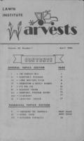 Lawn Institute harvests. Vol. 30 no. 1 (1983 April)