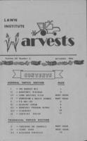 Lawn Institute harvests. Vol. 30 no. 3 (1983 October)