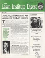 The Lawn Institute digest. (1992 Fall)