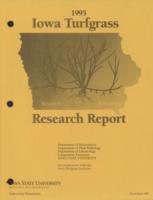1995 Iowa turfgrass research report