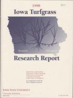 1998 Iowa turfgrass research report