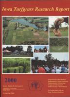 2000 Iowa turfgrass research report