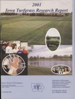 2001 Iowa turfgrass research report