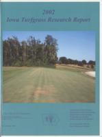 2002 Iowa turfgrass research report