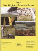 2003 Iowa Turfgrass Research Report
