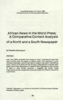 African news in the world press : a comparative content analysis of a north and a south newspaper