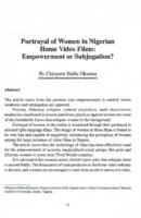 Portrayal of women in Nigerian home video films : empowerment or subjugation?