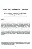 Media and civil society in Cameroon
