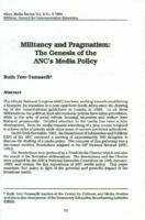 Militancy and pragmatism : the genesis of the ANC's media policy