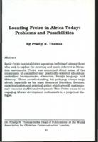 Locating Freire in Africa today : problems and possibilities