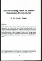Contextualising Freire in African sustainable development