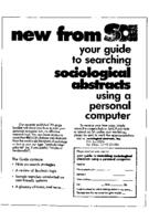 Your guide to searching Sociological abstracts