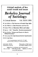 Advertisement : Berkeley journal of sociology