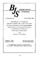 Advertisement : Berkeley journal of sociology