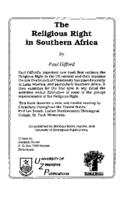Advertisement : The religious right in Southern Africa by Paul Gifford