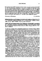 Book review : Industrialization and investment incentives in Southern Africa, and SADCC beyond transportation by T. Østergaard