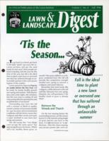 Lawn & landscape digest. Vol. 1 no. 4 (1996 Fall)