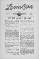 Lawn care. Vol. 9 no. 4 (1936 August)