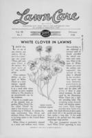 Lawn care. Vol. 9 no. 1 (1936 February)