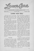 Lawn care. Vol. 11 no. 48 (1938 February)