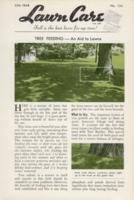 Lawn care. Vol. 25 no. 124 (1952 September/October)