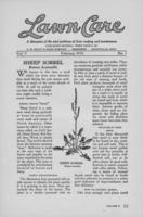 Lawn care. Vol. 5 no. 1 (1932 February)