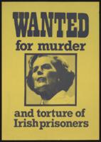 Wanted for murder and torture of Irish prisoners
