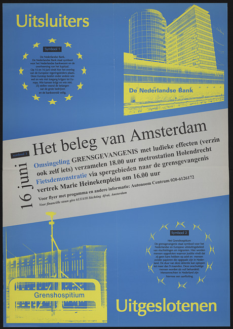 Het beleg van Amsterdam : uitsluiters, uitgeslotenen