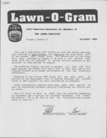 Lawn-O-Gram. Vol. 2 no. 4 (1985 October)