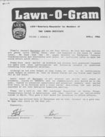 Lawn-o-gram. Vol. 3 no. 2 (1986 April)