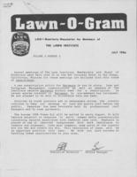Lawn-O-Gram. Vol. 3 no. 3 (1986 July)
