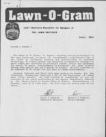 Lawn-o-gram. Vol. 4 no. 2 (1987 April)