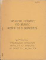 1949 Annual Conference, Mid-Atlantic Association of Greenkeepers