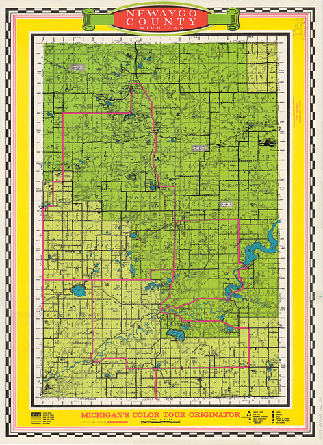 Newaygo County, Michigan : Michigan's color tour originator