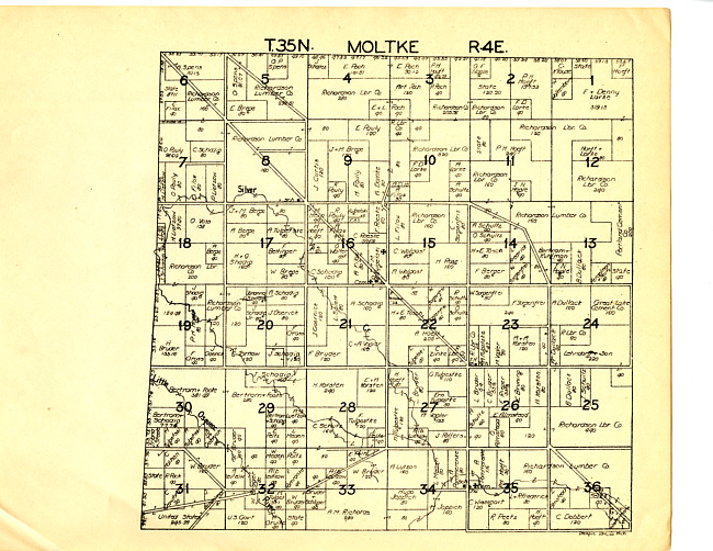 Moltke, Township 35N Range 4E