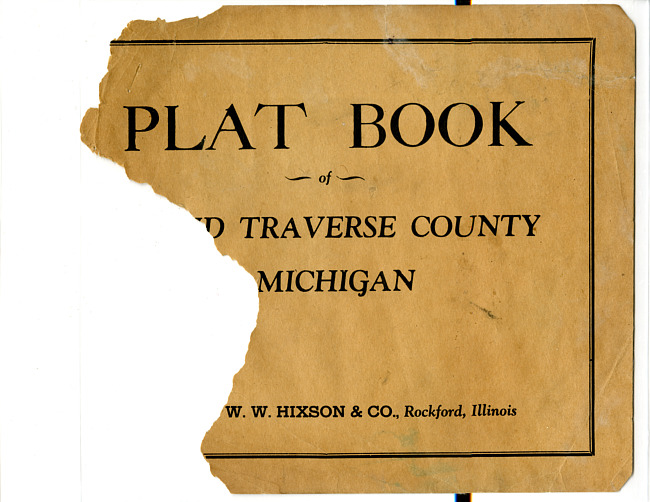 Plat book of Grand Traverse County, Michigan