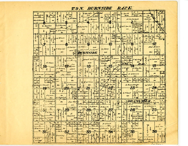 Burnside, Township 9N Range 12E