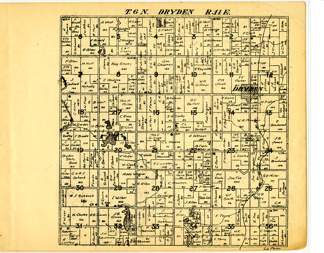 Dryden, Township 6N Range 11E