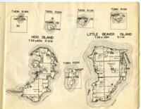 Hog Island/Little Beaver Island, Township 39 & 40N/38 & 39N Range 9W/11W