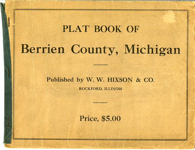 Plat book of Berrien County, Michigan